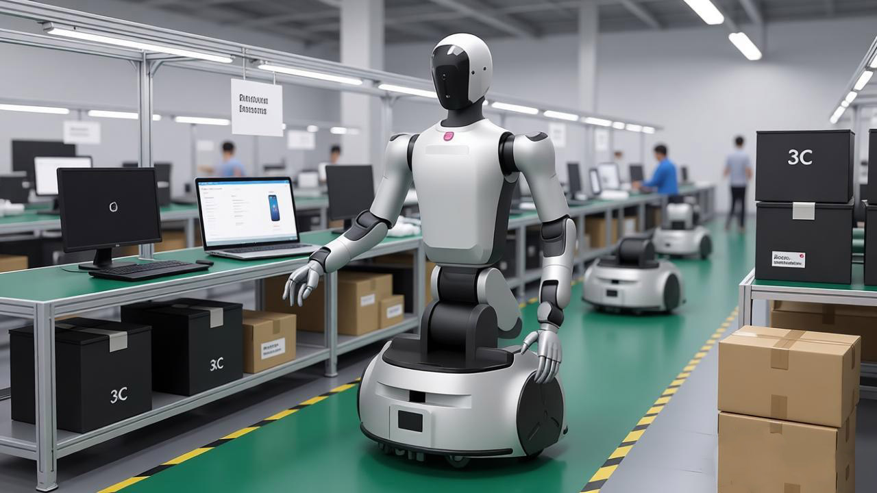 CSJY Robot Deploys Embodied Humanoid Robots on a Benchmark Electronics Line in South China, Achieving 1-Second Changeover